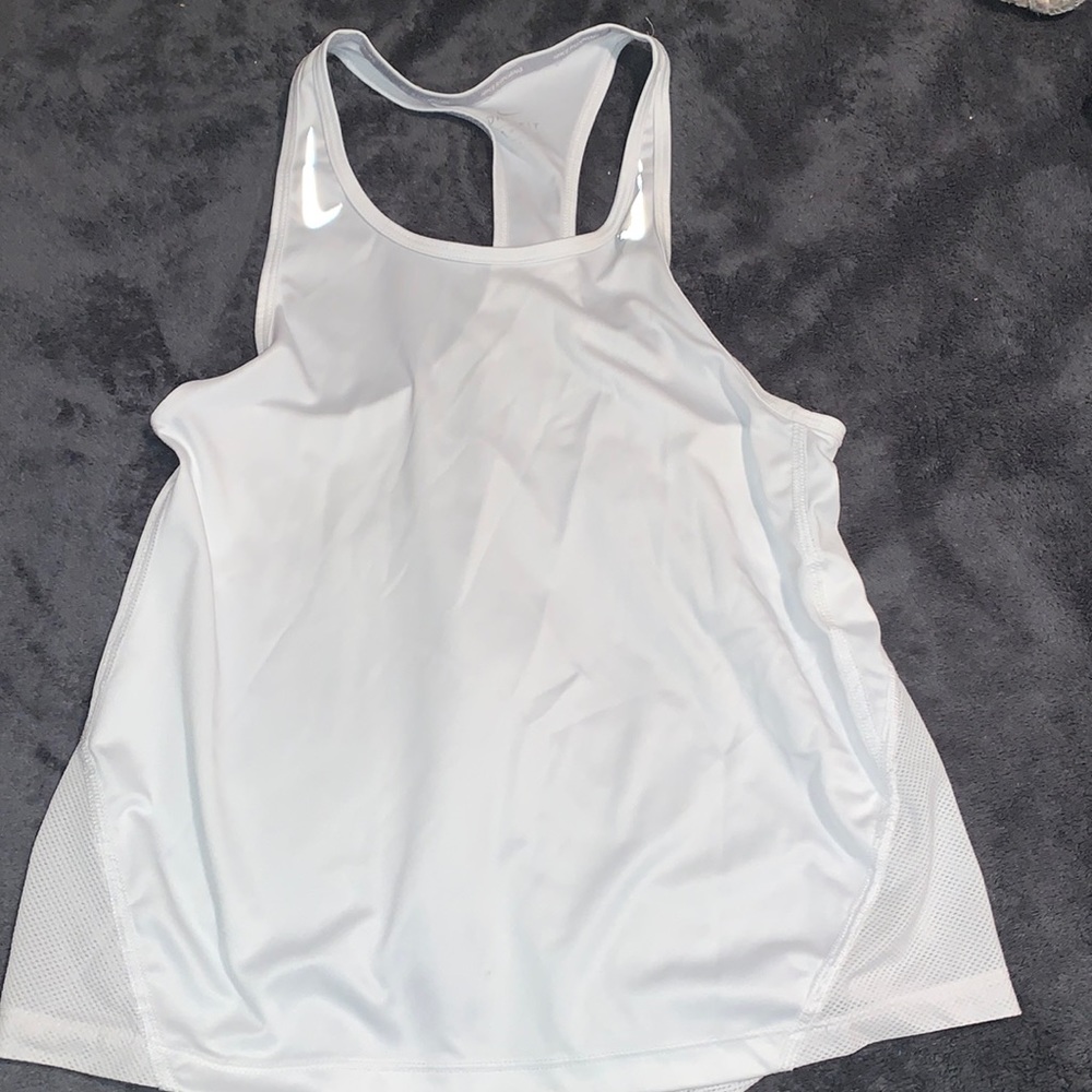 Nike white tank top